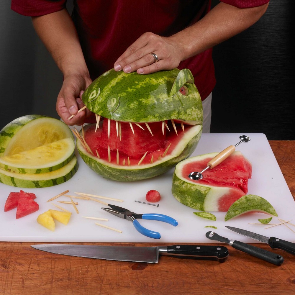 T-Rex Dinosaur - Watermelon Board