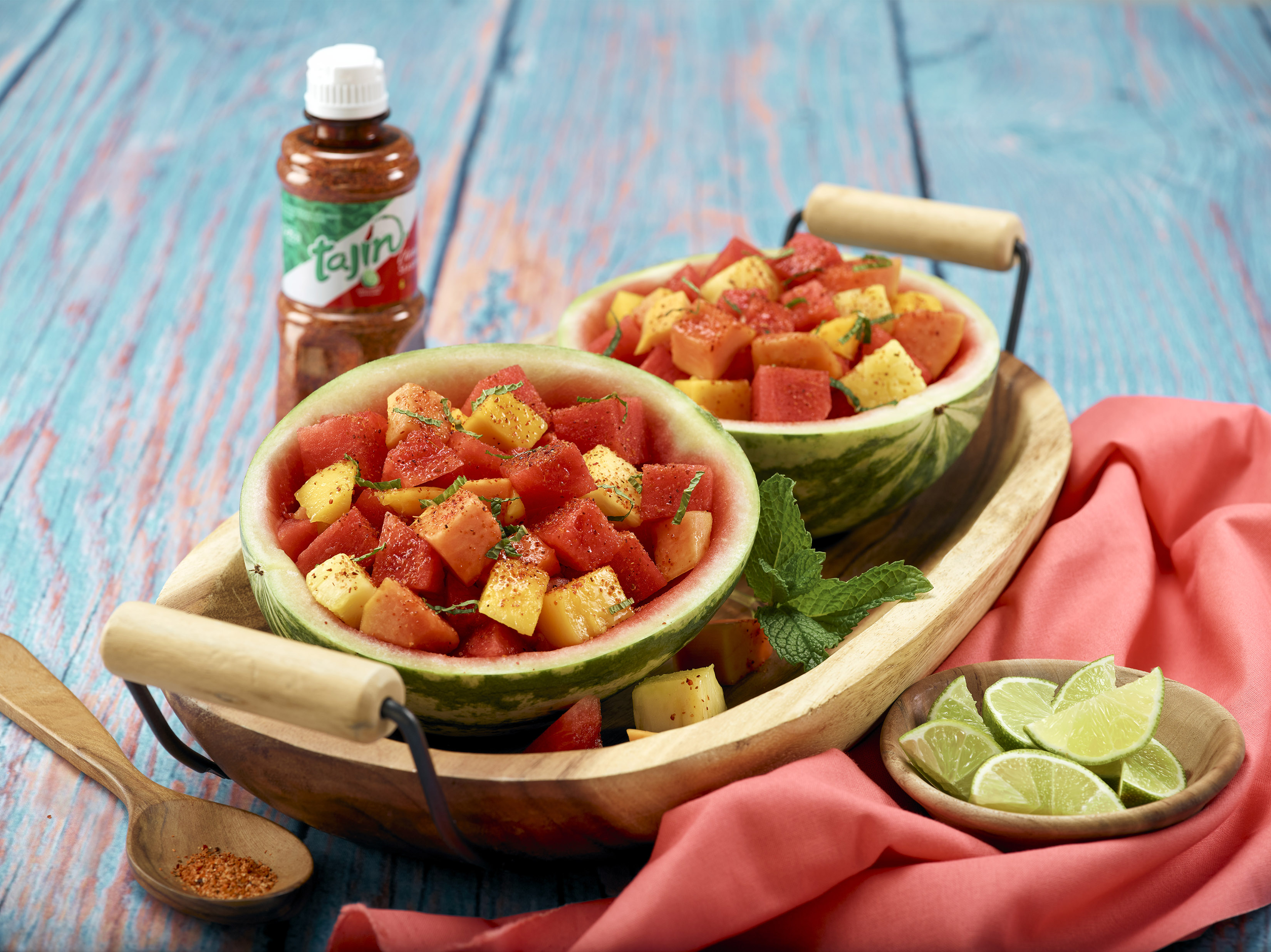Tajín® Fruit Salad - Watermelon Board