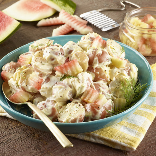 Potato Salad With Watermelon Dill Pickles Watermelon Board 7719